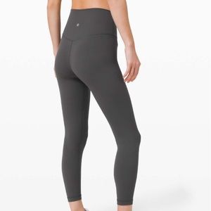 Lululemon Align Pant II 25", Graphite Grey - Sz 10